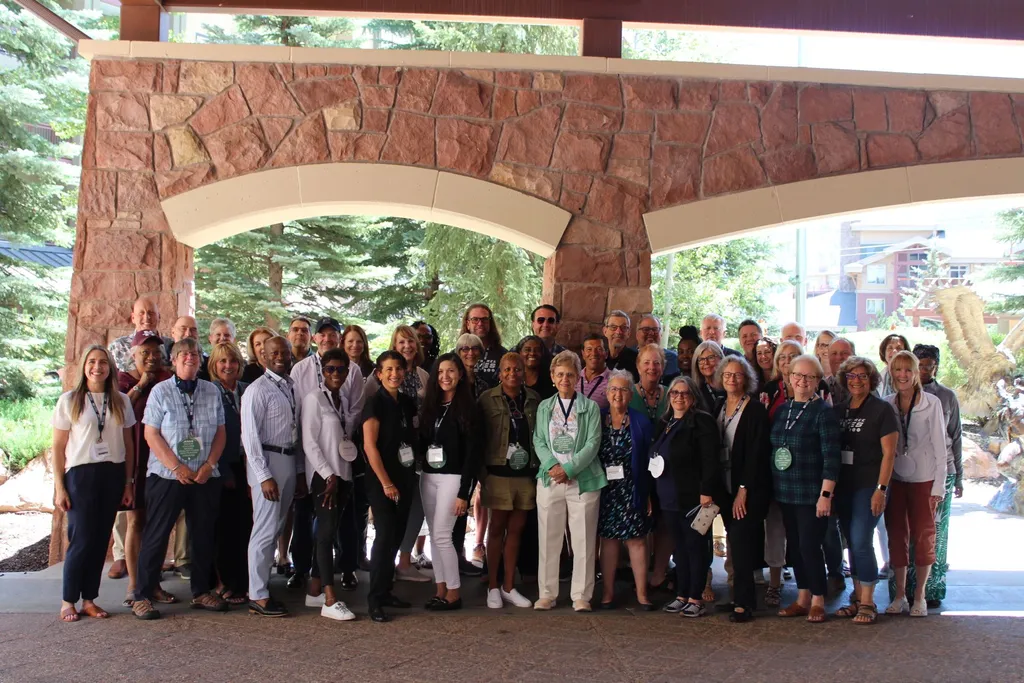 HealthTree team members at an outdoor event