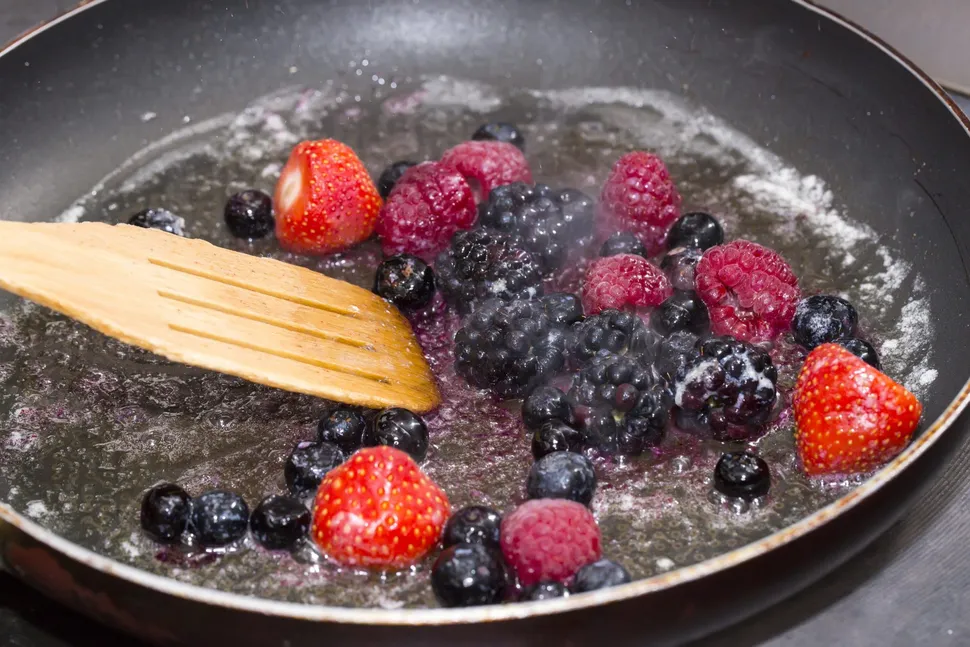 Sugarless Fruit Dessert Recipe & Cooking Demo (Safe For The Neutropenic Patient) image