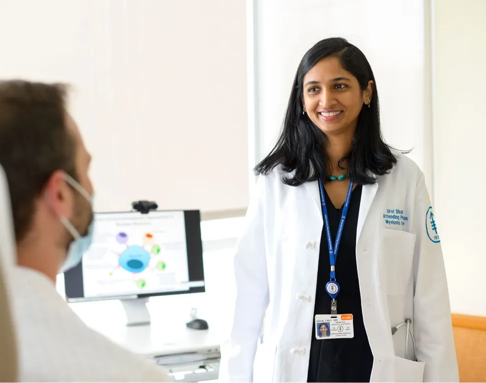 Myeloma Crowd Research Initiative: Diet in MGUS and Smoldering Myeloma to Prevent Progression with Urvi Shah, MD of MSKCC image