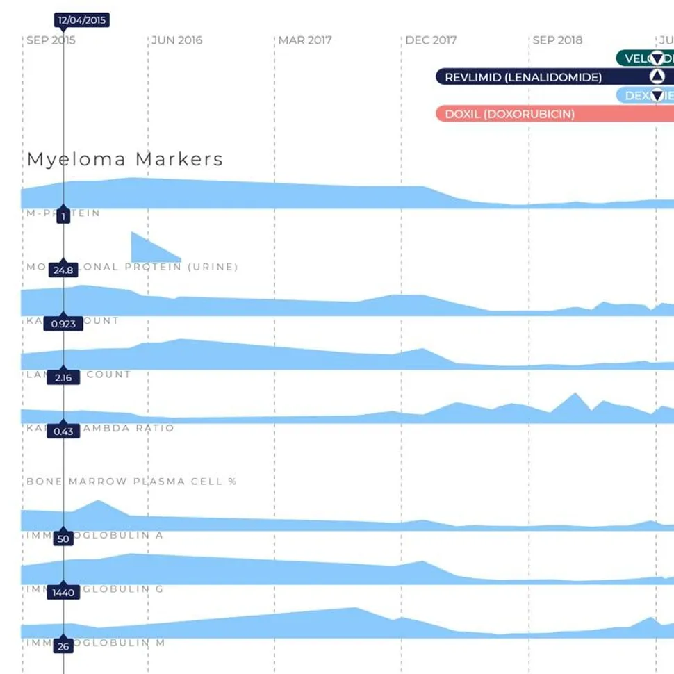 Tracking your Myeloma with HealthTree Cure Hub: Part 1 image